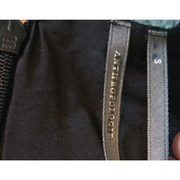 Anthropologie Dress Puff-Sleeve A-Line Maxi Dress Gorgeous Floral Sz Small - Picture 8 of 9